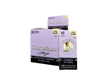 Blazy Susan - Purple Purize Tips Xtra Slim 20ct Box