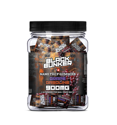 Black Bunker - Nano Infused THC-P Gummies 900mg 30pk Display