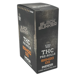 Black Bunker - 2ct King Size THCA 10pk Pre-Rolls