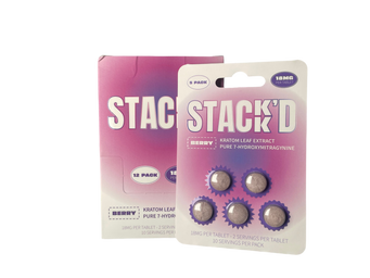 Stackk'd - 7 Hydroxy 18mg 5pk