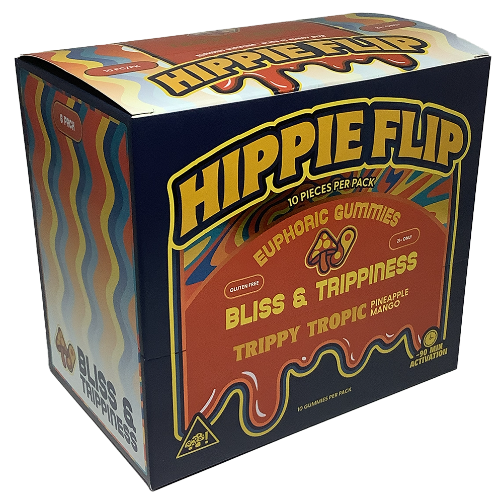 Hippie Flip - Euphoric Gummies - 6pk Display – SkycoDistro