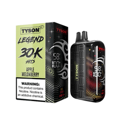 Tyson - Legend 30k Puff Disposable Vape 5pk Display box