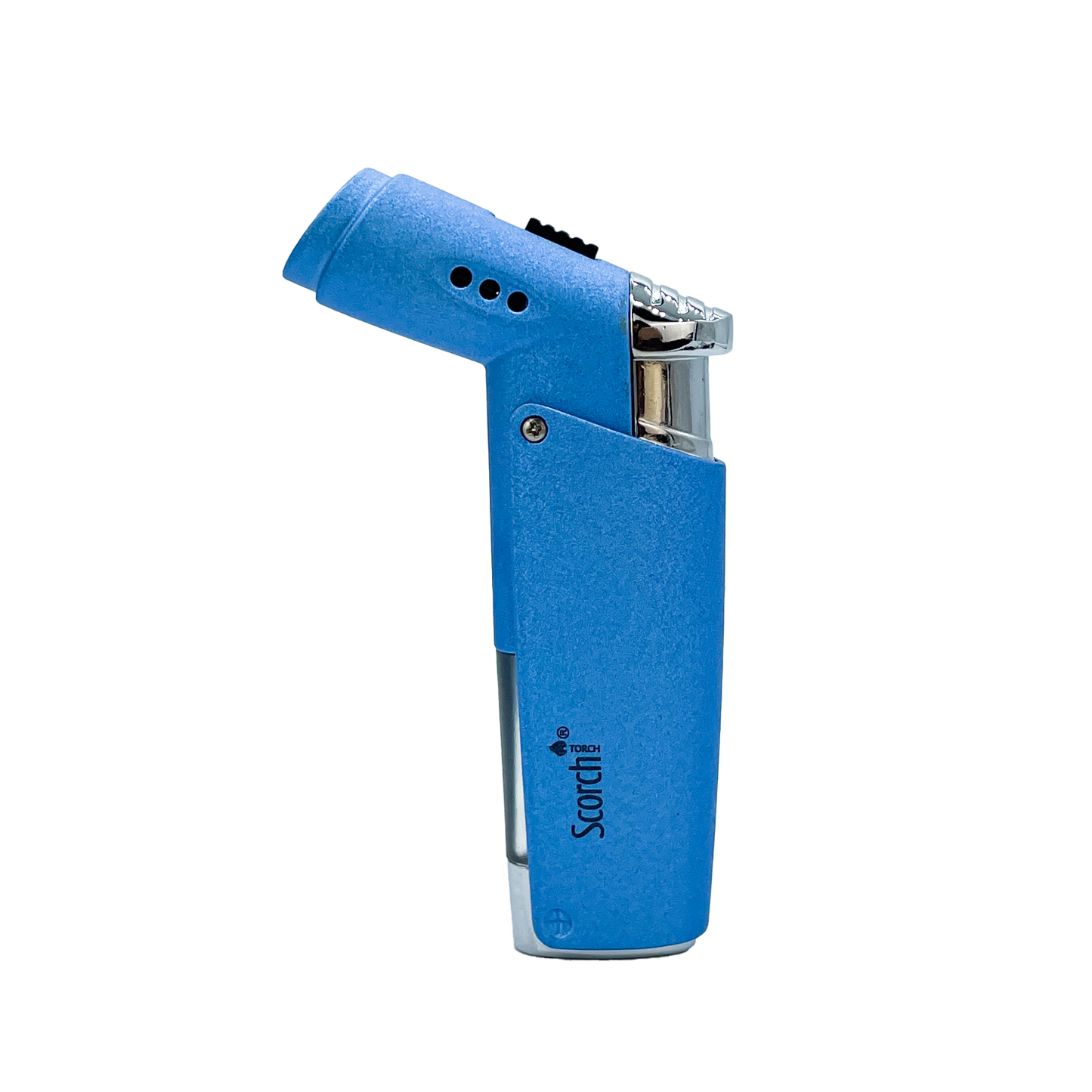 Scorch Torch - 45 Degree w/Hold Button Satin Finish 9pk Display