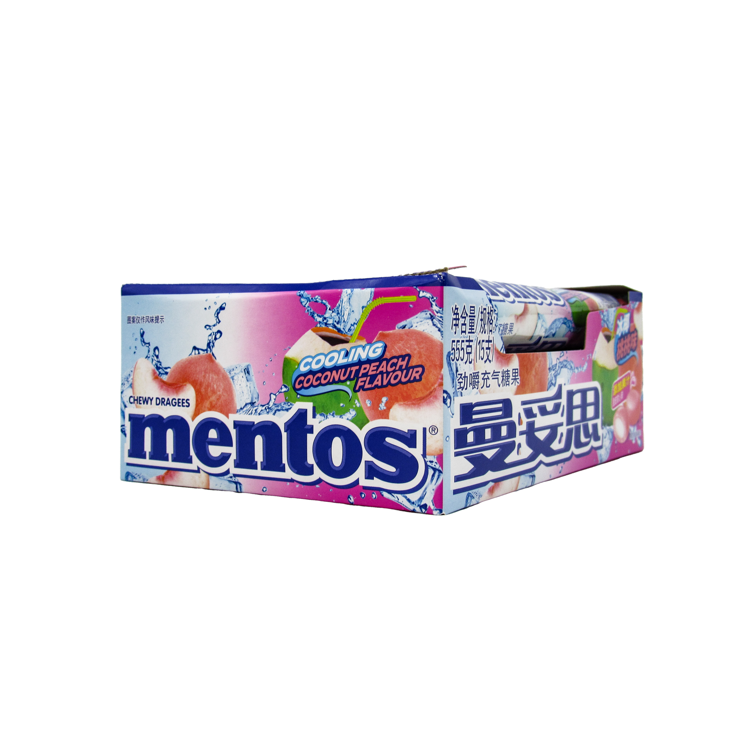 Mentos - Iced Coconut Peach 15pk