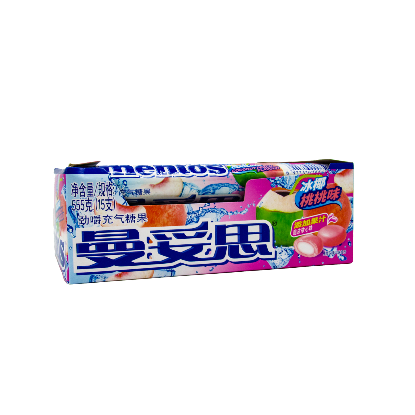 Mentos - Iced Coconut Peach 15pk