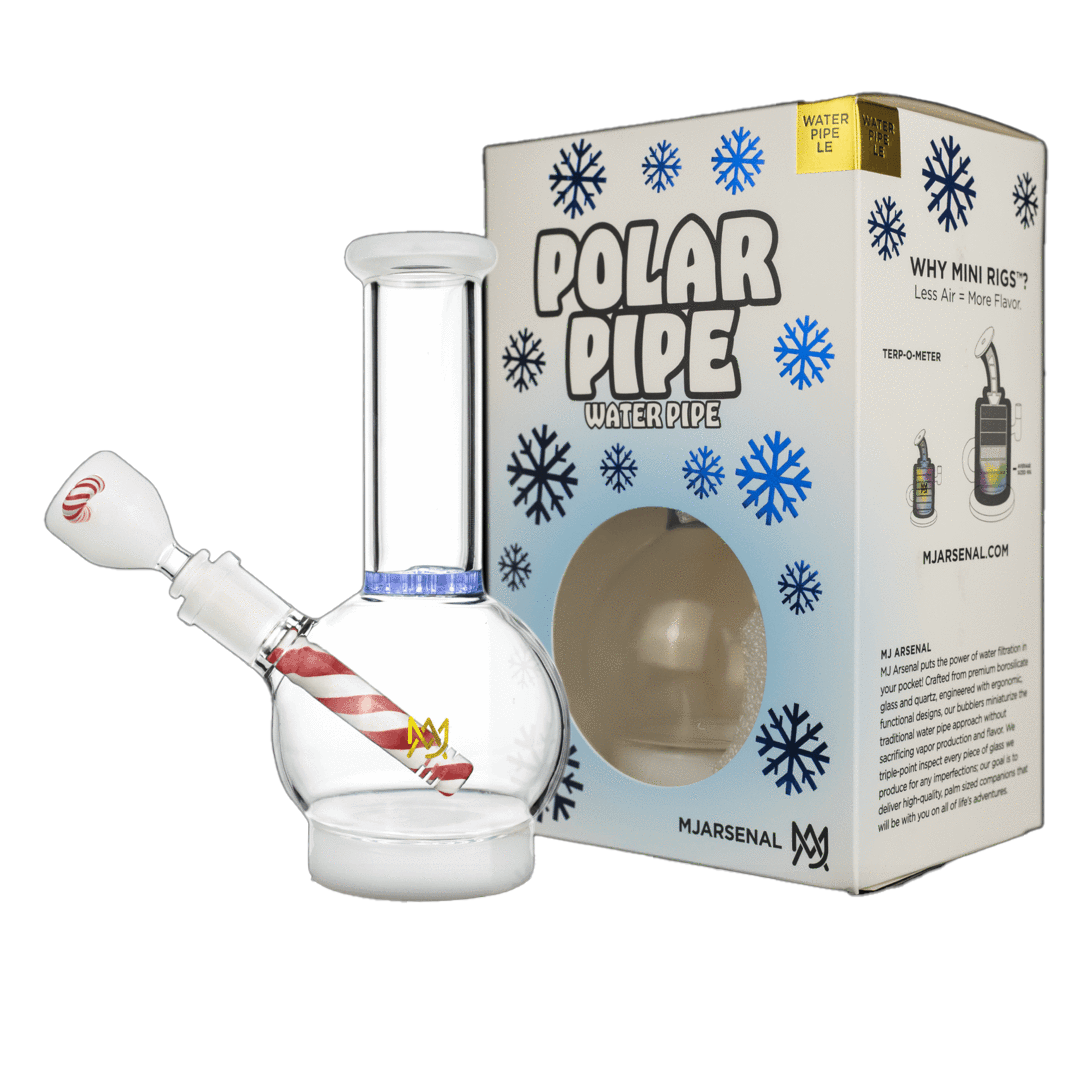 MJ Arsenal - LE Polar Pipe Mini Water Pipe