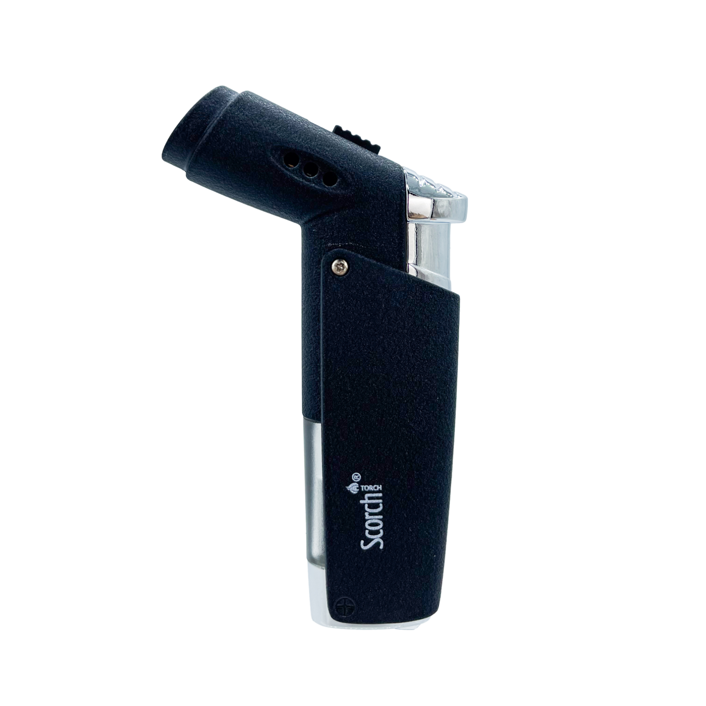 Scorch Torch - 45 Degree w/Hold Button Satin Finish 9pk Display
