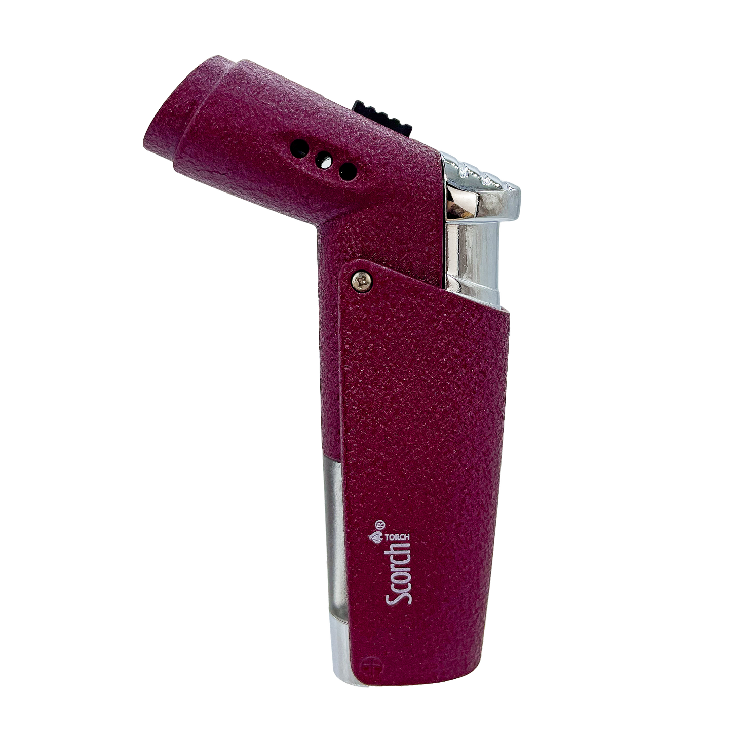 Scorch Torch - 45 Degree w/Hold Button Satin Finish 9pk Display