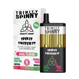 Trinity Hemp - 6g THC-A Trinity Spinny Dual Flavor 5pk Display