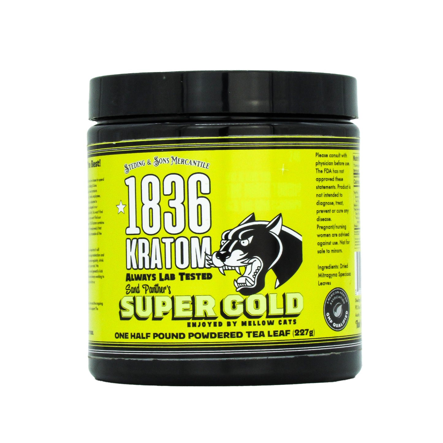 1836 Kratom Powder - Sand Panther's Super Gold
