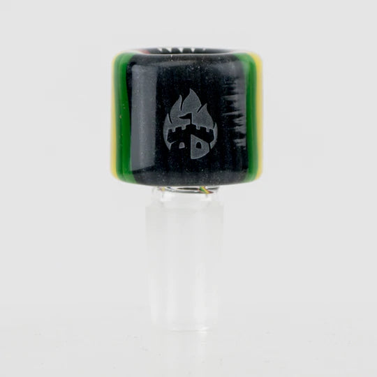Empire Bowl Piece - Steel Rasta