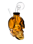 Babu Glass - Small Skull Oil Burner Bubbler