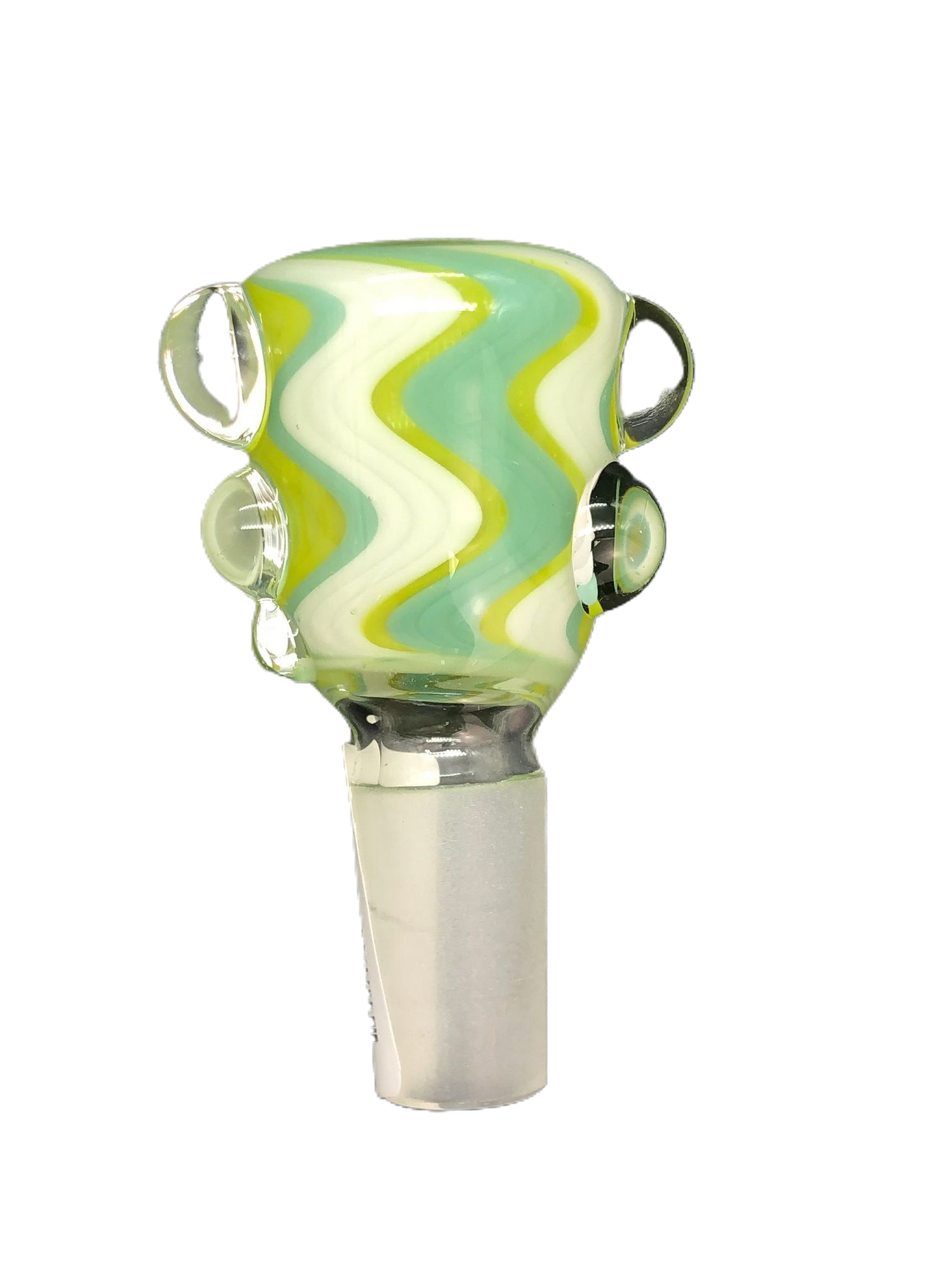 Glass Distractions - Wig Wag Dot Accent Bowl