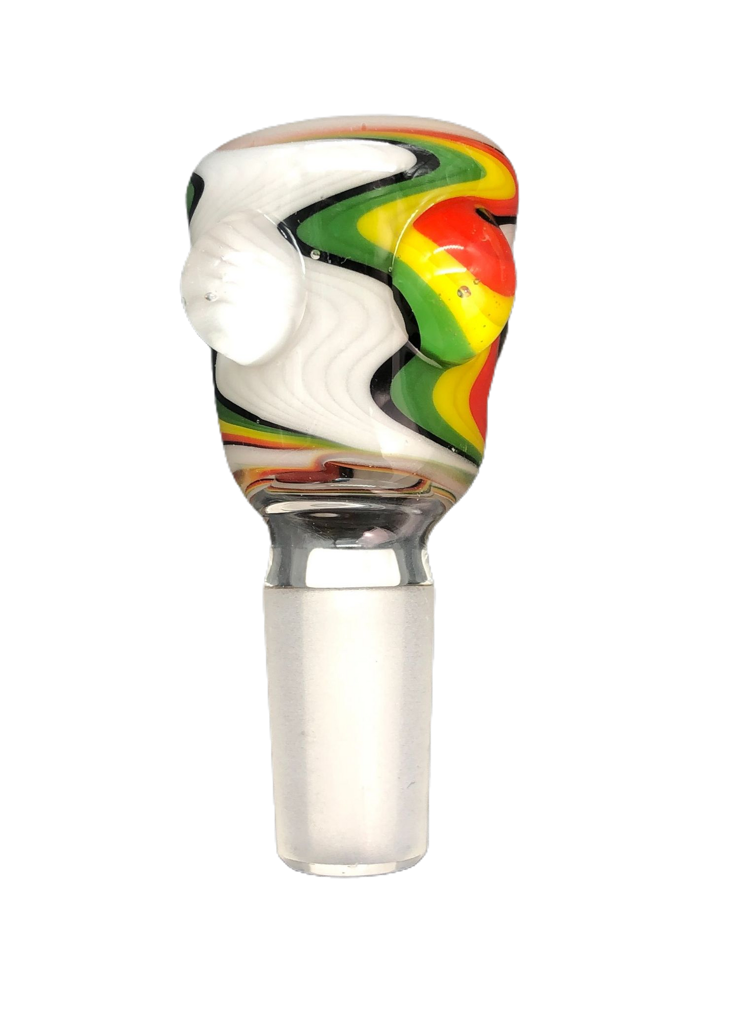 Glass Distractions - Wig Wag Dot Accent Bowl