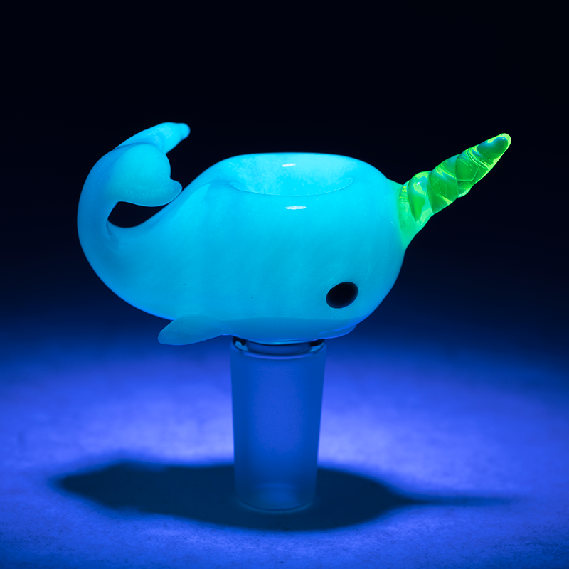 EMPIRE Bowl Piece 14mm Male - Radioactive Narwhal