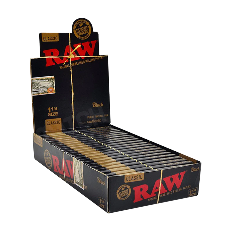 Raw Papers 1 1/4 Box
