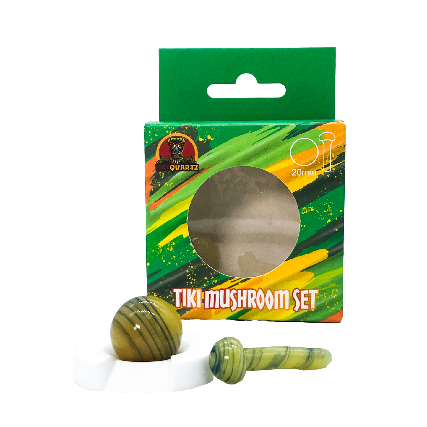 Tiki Quartz - Tiki Mushroom Set