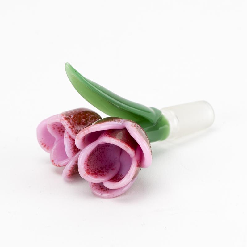 EMPIRE Bowl Piece 14mm Male - Pink Tulip (Double Bowl)