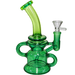Skyglass - 8" Neon Color Gradient Recycler