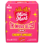 Hidden Hills -  Mini Mart THC Infused Seltzer 60mg 4pk