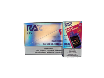 Raz - LTX 25K Disposable 5pk Display