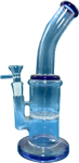 Skyglass - Color Accented w/ Honeycomb Waterpipe