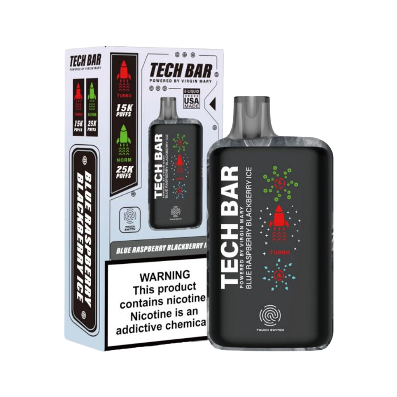 Tech Bar - 25000 Puff 5pk Display