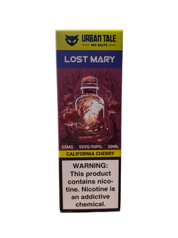 Urban Tales - Lost Mary California Cherry Nic Salt 30ml Bottle