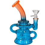 Skyglass - 8" Neon Color Gradient Recycler