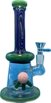 Skyglass - Dripping Honeycomb w/ Perc Waterpipe