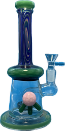 Skyglass - Dripping Honeycomb w/ Perc Waterpipe