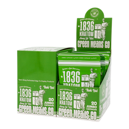 1836 Kratom - Capsules - Green Means Go