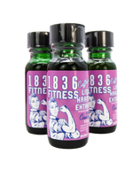 1836 Kratom - Fitness Caffeinated Pink (Cinnamon) Liquid Extract 12ct Display