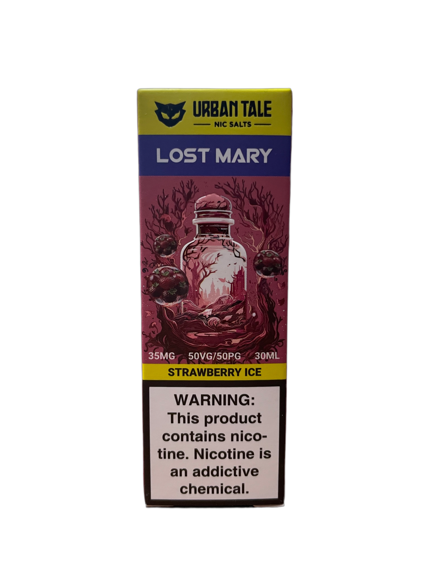 Urban Tales - Lost Mary Strawberry Ice Nic Salt 30ml Bottle