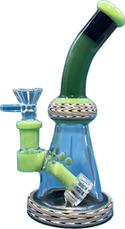 Skyglass - Mini Thick Based Bent Neck Beaker