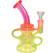Skyglass - 8" Neon Color Gradient Recycler