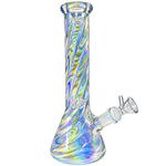 Skyglass - 10in Full Color Twisted Beaker