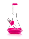 GRAV® - Deco Beaker Water Pipe w/ Silicone Accents