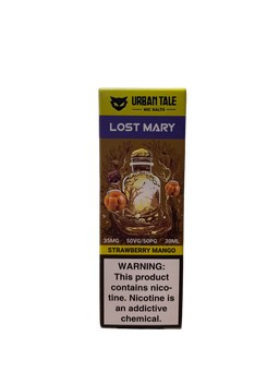 Urban Tales - Lost Mary Strawberry Mango Nic Salt 30ml Bottle