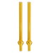 SkyGlass - 9" Honey Straw w/ Bulb 2pk
