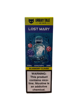 Urban Tales - Lost Mary Blueberry Cloud Nic Salt 30ml Bottle