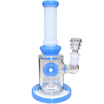 Skyglass - Donut Waterpipe w/ White Accents