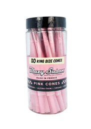 Blazy Susan - Pink 98mm 50 Ct Cones