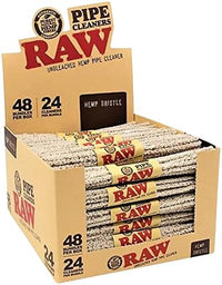 Raw - Unbleached Hemp Bristle Pipe Cleaners 24pk
