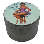 SkyGlass - Zinc Grinder with Assorted Designs - 63mm
