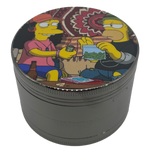 SkyGlass - Zinc Grinder with Assorted Designs - 63mm