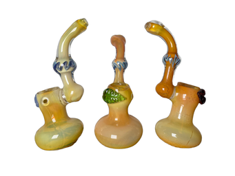 SkyGlass - Fumed Leaf Bubbler