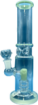 Skyglass - Color Accented Straight Tube w/ Perc
