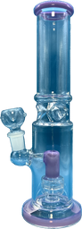 Skyglass - Color Accented Straight Tube w/ Perc