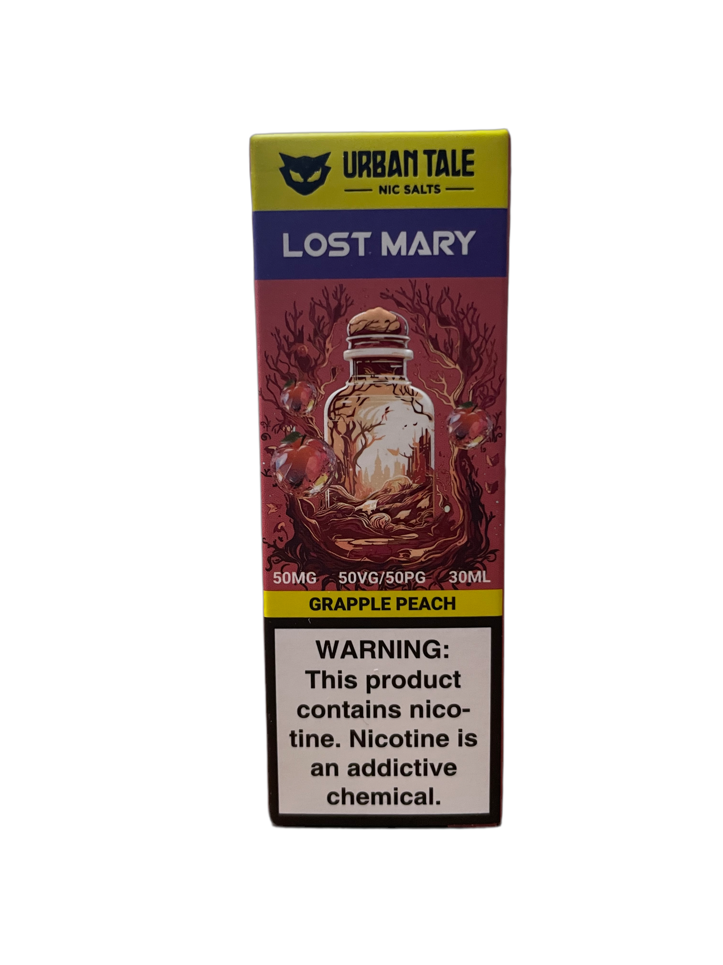 Urban Tales - Lost Mary Grapple Peach Nic Salt 30ml Bottle